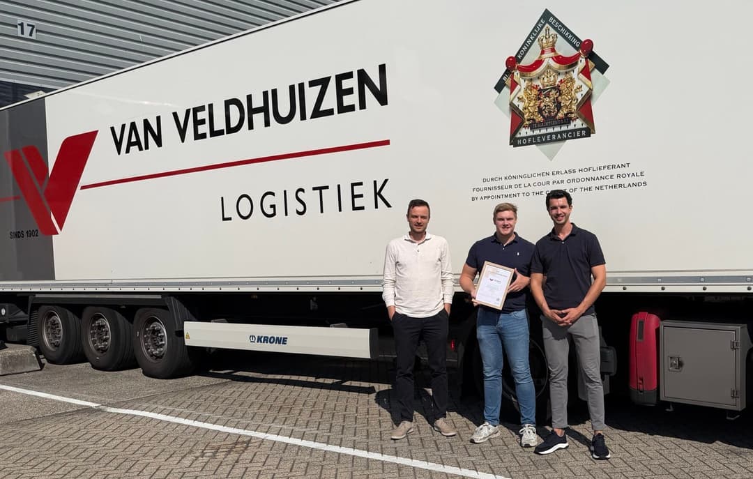 1e Lean & Green Star voor Van Veldhuizen