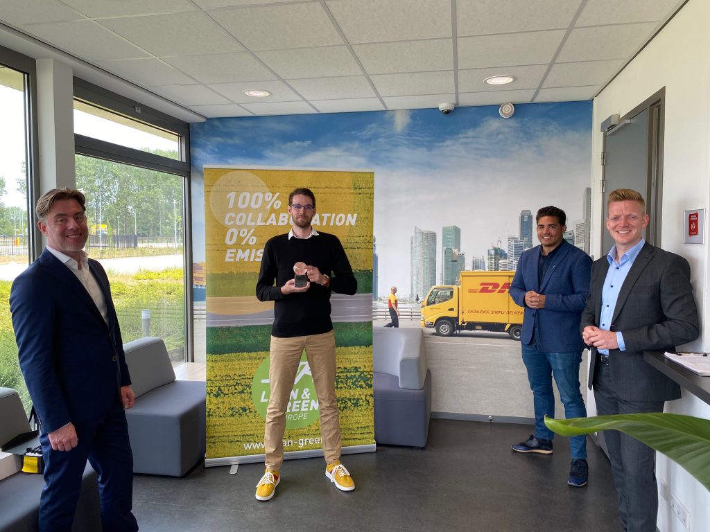 Lean & Green deelnemer DHL tweede Star