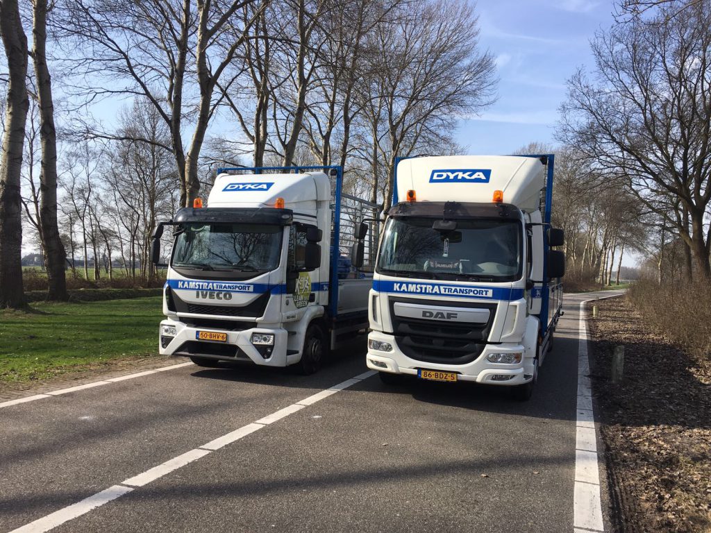 Kamstra Trasport ontvangt 1e Lean & green ster