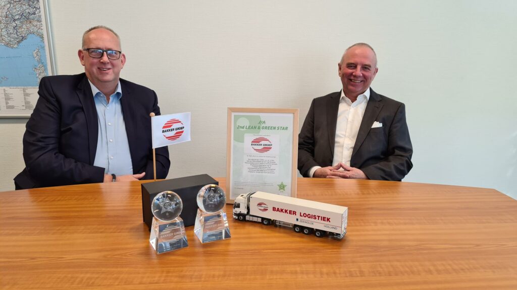 Bakker Logistiek ontvangt 2e Star Lean & Green