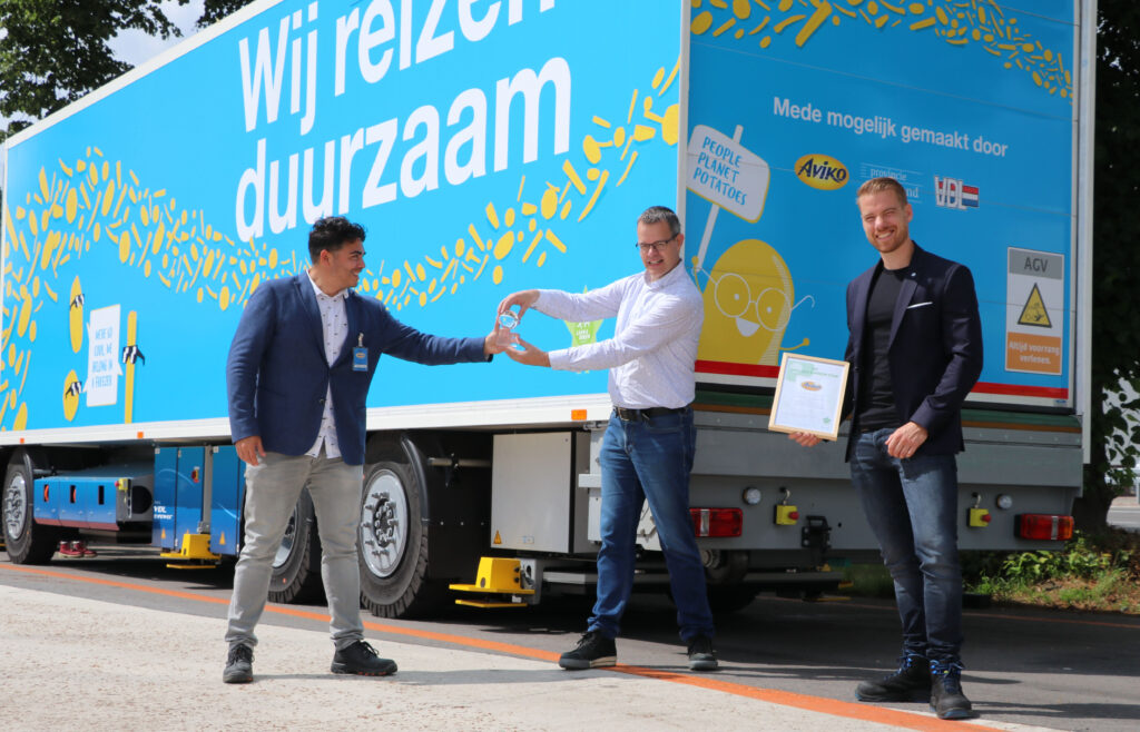 Aviko ontvangt 2e Lean & Green Star