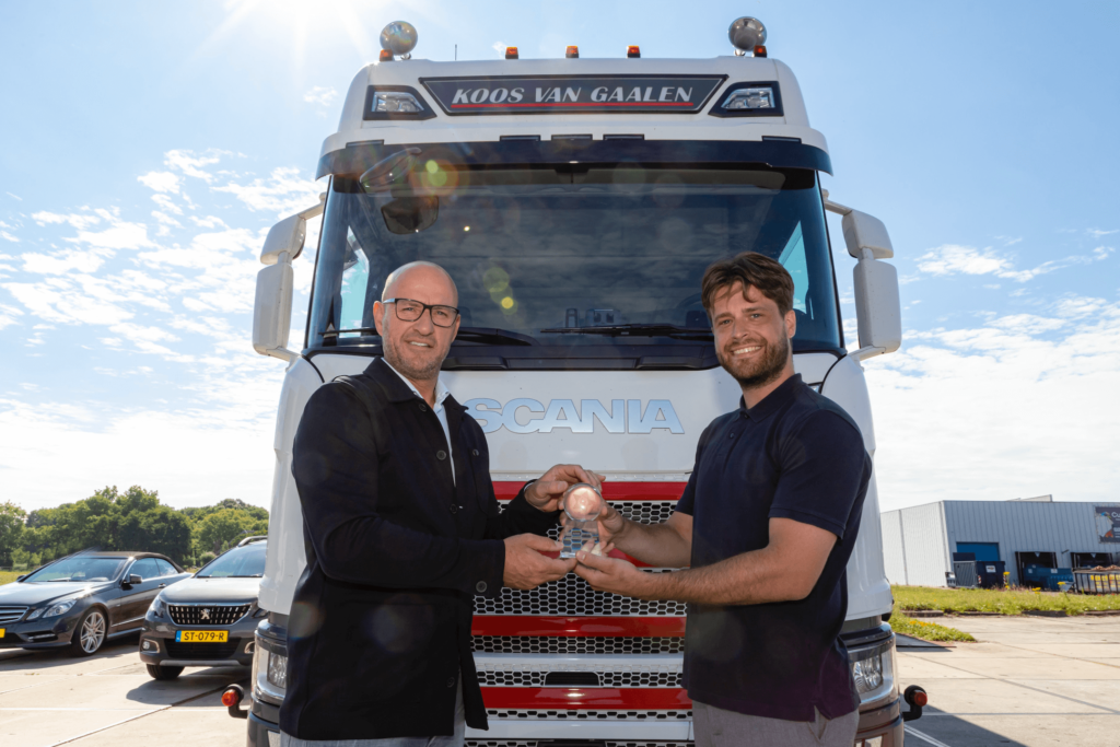 1e Lean & Green transportbedrijf Koos van Gaalen