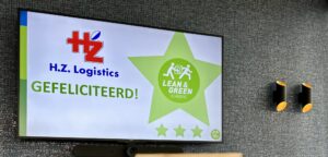 Uitreiking 3e Lean & Green Star bij HZ Logistics